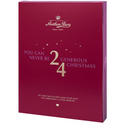 Продуктови Категории Шоколади Anthon Berg Коледен календар с 24 висококачествени шоколадови специалитета 245 гр